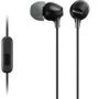 Sony MDR-EX15APBZE Black Inear Earphone With MIC