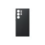 Samsung Vegan Leather Case – Samsung Galaxy S24 Ultra – Black