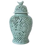 Finch Ginger Jar Pale Green