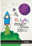 Project Board Pads 160GSM A4 Deep Tint Assorted - 20 Sheet