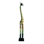Decorative Wooden Giraffe