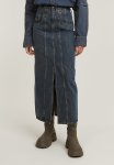 G-star Raw Viktoria Moto Long Skirt Wmn - Blue