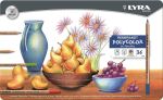 Rembrandt Polycolor Pencils - 36 Colours In Metal Box