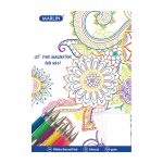 Marlin Project Board Pad A4 25 Sheets 150GSM White Pack Of 5