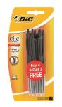 BIC Clic Medium 4+3 Black Ink