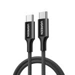 UGreen Type-c To Type-c Braided Cable 100W 1 Metre Black