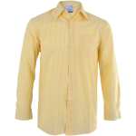 Mens Long Sleeve Drew Shirt Yellow