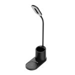 Snug 15W Wireless Charger LED Lamp & Pen Holder Black