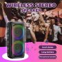 Subwoofer Large Sound Box Wireless Stereo Music Karaoke Column Support Fm Sd USB Wirless Speaker