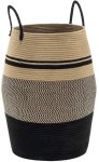 Cotton Classic Semi-circular Laundry BASKET-BB-002 Storage Basket
