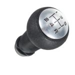 5 Speed Gear Knob Chrome With Convertor Compatible With Peugeot/citroen