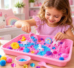 Unicorn Sensory Bin Play Sand Set