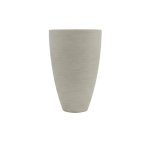 Flowerpot Ribbed 45X22X69CM - Sand Colour