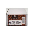 BUFF TAGS No 1 70×35 500 Dafrique