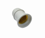 CL0535B Electrical Bulb Socket Inline E27 Screw Base Plastic
