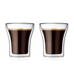 Bodum Assam Double Wall Glass Small 0.2L 2 Piece Set