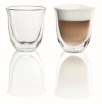 Delonghi – Double Wall Thermo Cappucino Glasses