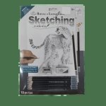 Sketching Made Easy A4 Cheetah & Cub 10PC