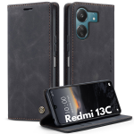 Retro Flip Leather Wallet Cover For Redmi 13C