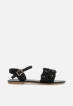 PoP Candy Flower D Cor Sandals - Black