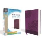 Niv Bible For Kids Leathersoft Purple Red Letter Edition Comfort Print - Thinline Edition Leather Fine Binding