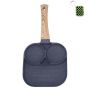 Aluminum 2-HOLE Crepe Non-stick Frying Pan And A Keyholder