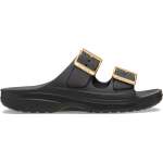 Saturday Metallic Buckle Sandal - Black W11