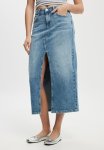 Cotton On Bailey Denim Maxi Skirt - Saltwater Blue