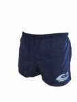 Mens Quick Dry Boxer Swimming Shorts With Front Pockets And Mesh Inner S Navy Blue