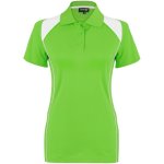 Infinity Ladies Golf Shirt Lime