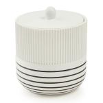 Black And White Canister