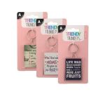 Keychain Photo Holder 6.5CM X 4.5CM Pack Of 3
