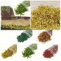 Miniature Scenery Foliage - Artificial Lavender Flower Leaves For DIY Dioramas And Model Landscapes Reunion Decor Plastic Plant Material - Scale Model Soldiers &