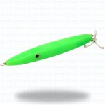 Seal Point Canoe Plug 2OZ Rigged - Green - Basil Manning