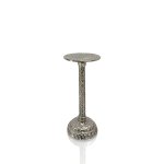 Candle Holder Med Silver LC-79922M