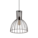 Calabash Wire Pendant - Sandpaper Black