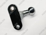 Goose Neck Ball Silver Long