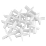 - Tile Spacers 1MM - White 250 Pieces