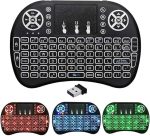MINI Wireless Backlit Keyboard & Mouse Combo – Black