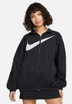 Nike Womens Essential Woven Jacket - Black White