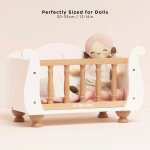 Dolls Wooden Cot Le Toy Van