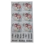 Tear Resistant Deco Print MINI Pink Blooms 320MMX220MM