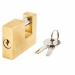 Jaguar Sanlic Insurance Brass Padlock - 70MM