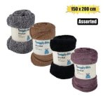 Sherpa Blanket 150 X 200CM Colour May Vary