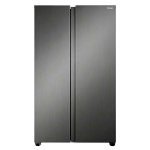 Haier 514L Side By Side Fridge Freezer HRF-668VNFMBL Za