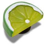 Shiny Lime Slice Jibbitz - Multi Osfa