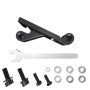 Zxhzaq Is Mount To Flat Mount Bike Brake Adapter 160 180MM Rotor Brake Caliper Adapter For Frame Fork Bicycle Accessories