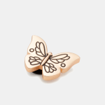 Crocs Gold Outline Butterfly - Ns