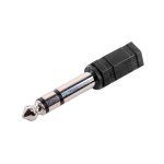 FTS P63S35S 3.5MM Trs Female Jack To 1 4" Trs Male Jack Adapter