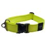 Rogz Pet Products Rogz Utility Extra Extra Large 40MM Landing Strip Dog Collar - Dayglo Yellow Reflective